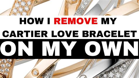 cartier jewelry removal